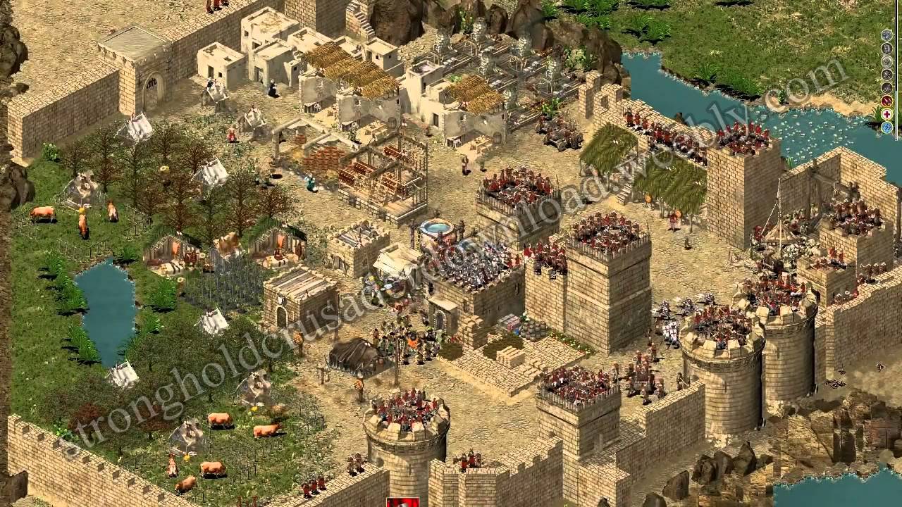 stronghold crusader maps download